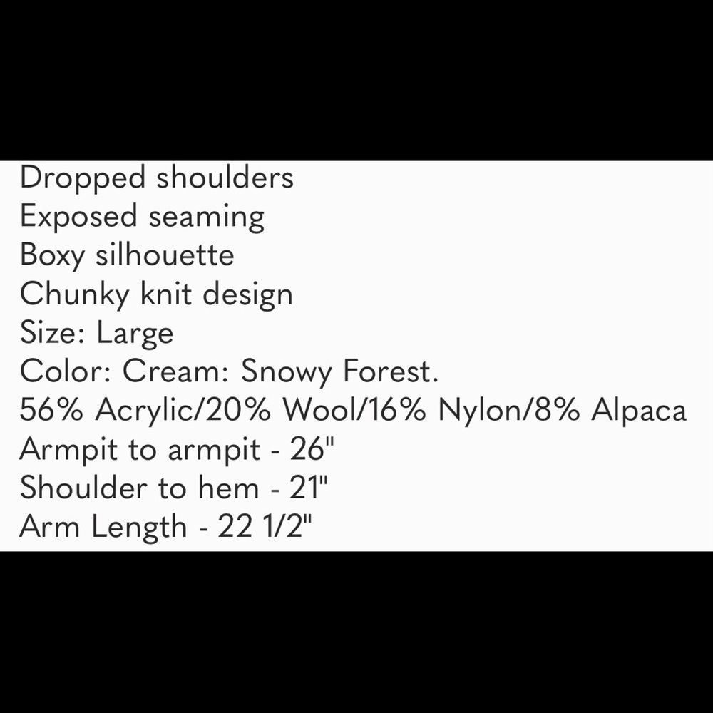 Free People Alpine Pullover - Picture 5 of 7